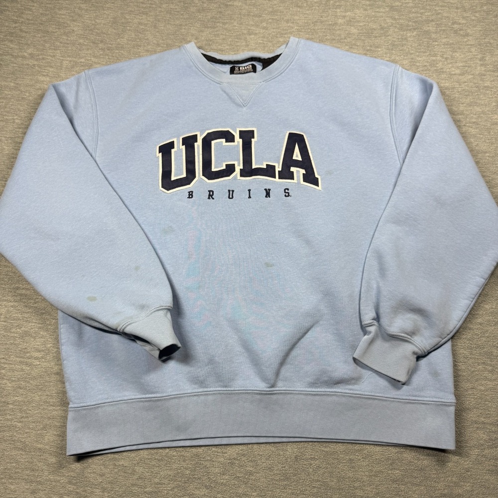 Gear For Sports Sweatshirt Mens XL Blue UCLA Bruins NCAA College Crewneck Fleece
